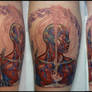 Alex Grey sleeve starts WIP