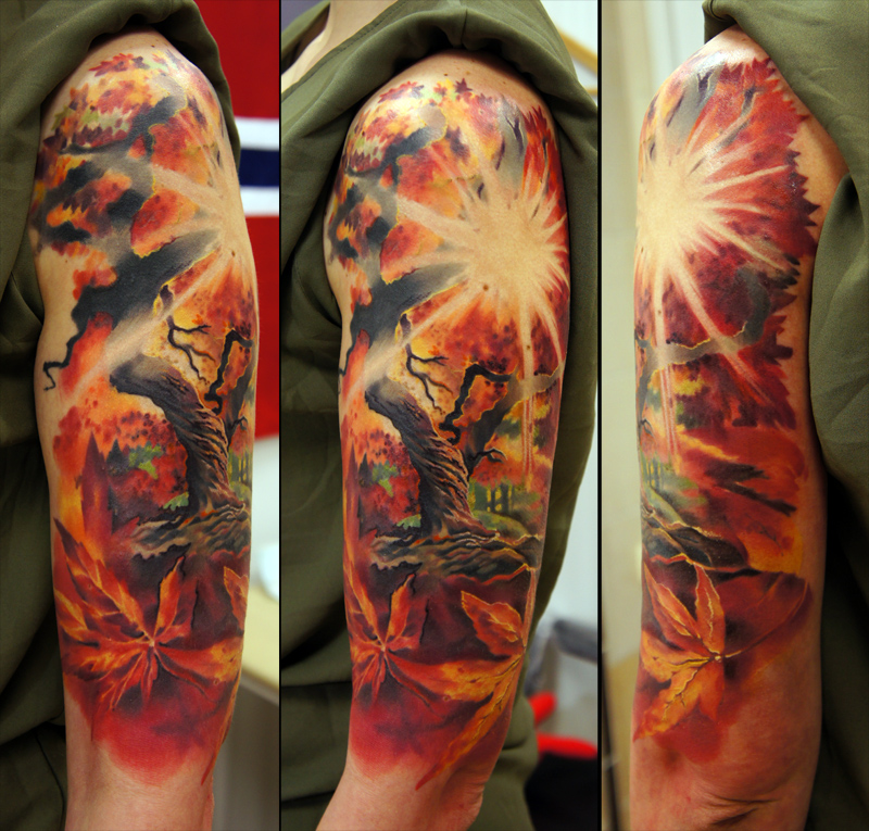 fall tattoo