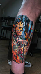 Jason Horror tattoo