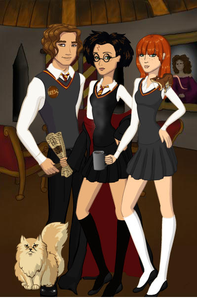 Golden Trio (Genderbend)