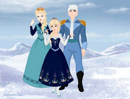 Elsa, Jack and Daughter