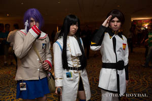 DragonCon 2012 - Friday - Ryou, Nobume, and Kira