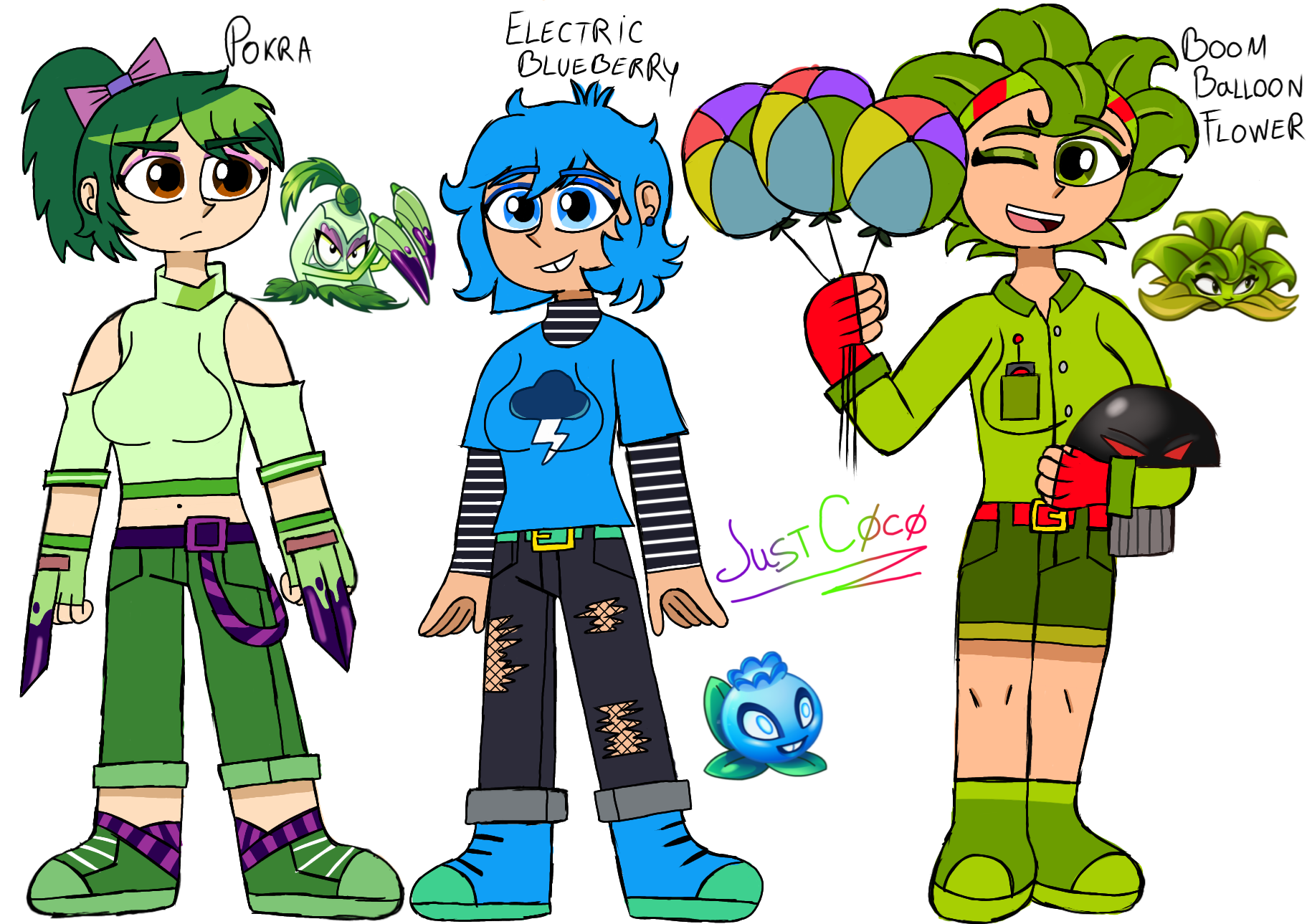 Plants vs Zombies Heroes Characters by JC1234TheToonist on DeviantArt