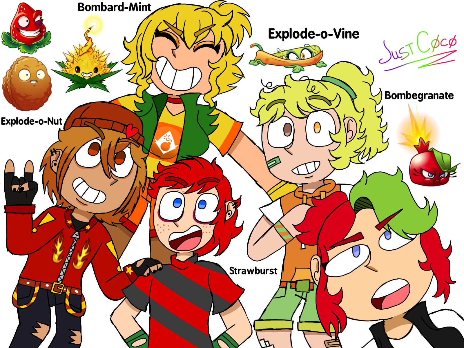 Plants vs Zombies 2 // Some requests by JustCoco238916 on DeviantArt