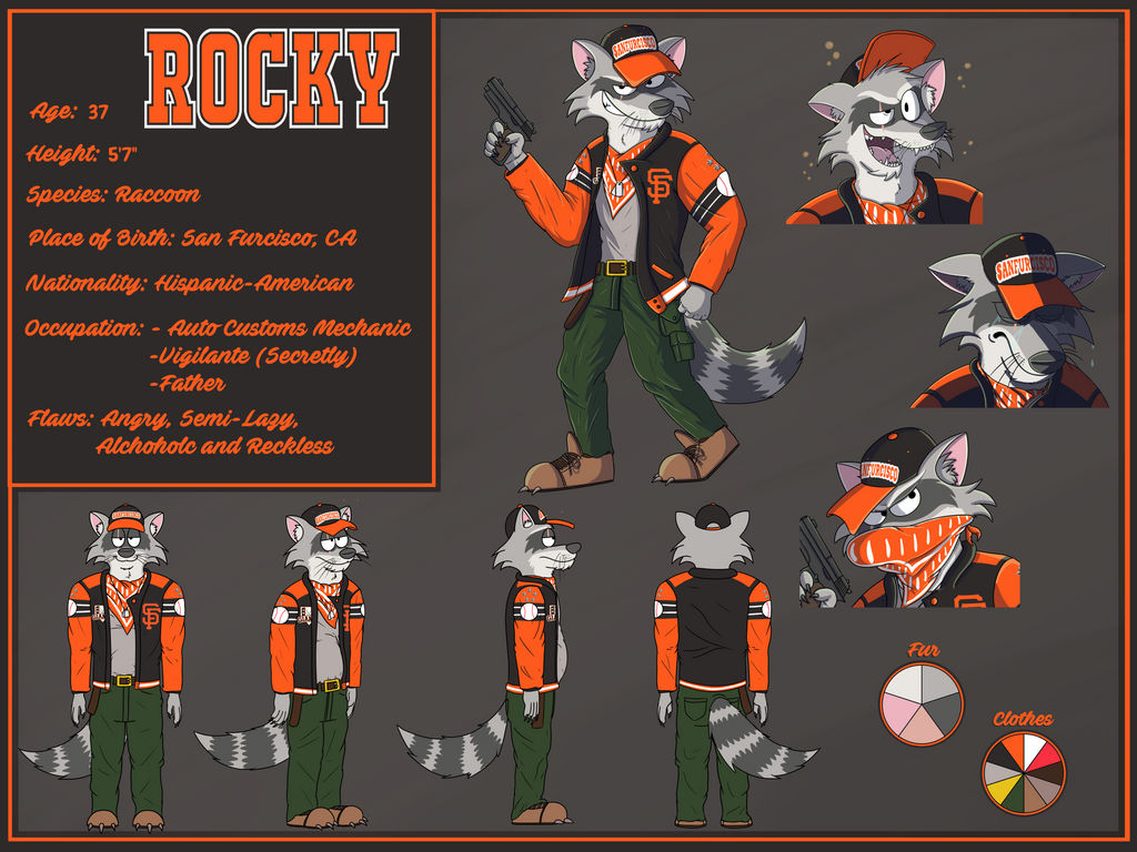 Rocky Rakoon Poster Deviantart Rocky Commission by RonRaccoon on DeviantArt