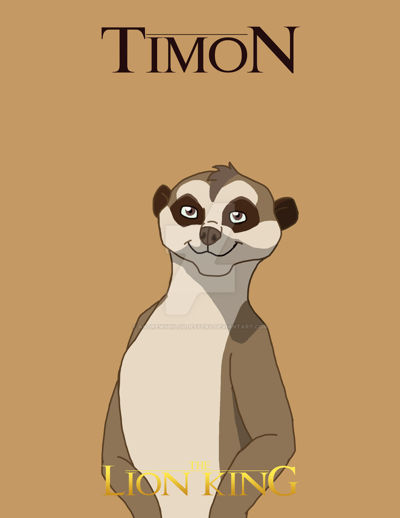 Timon by AndrewShilohJeffery on DeviantArt