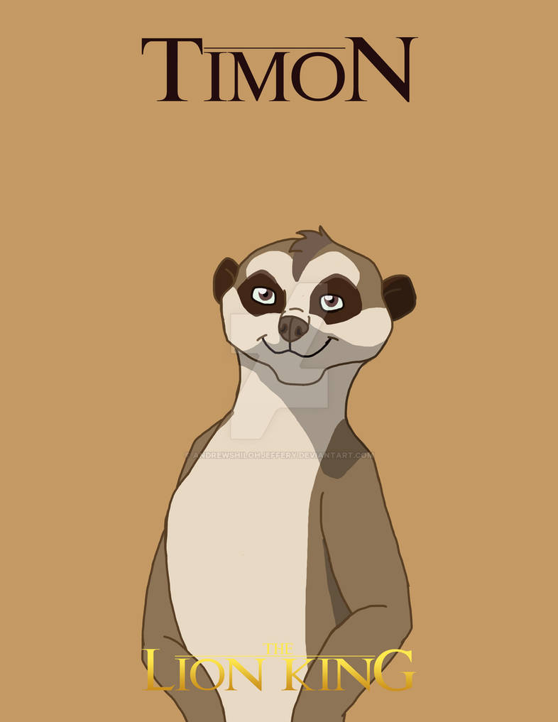 Timon by AndrewShilohJeffery on DeviantArt