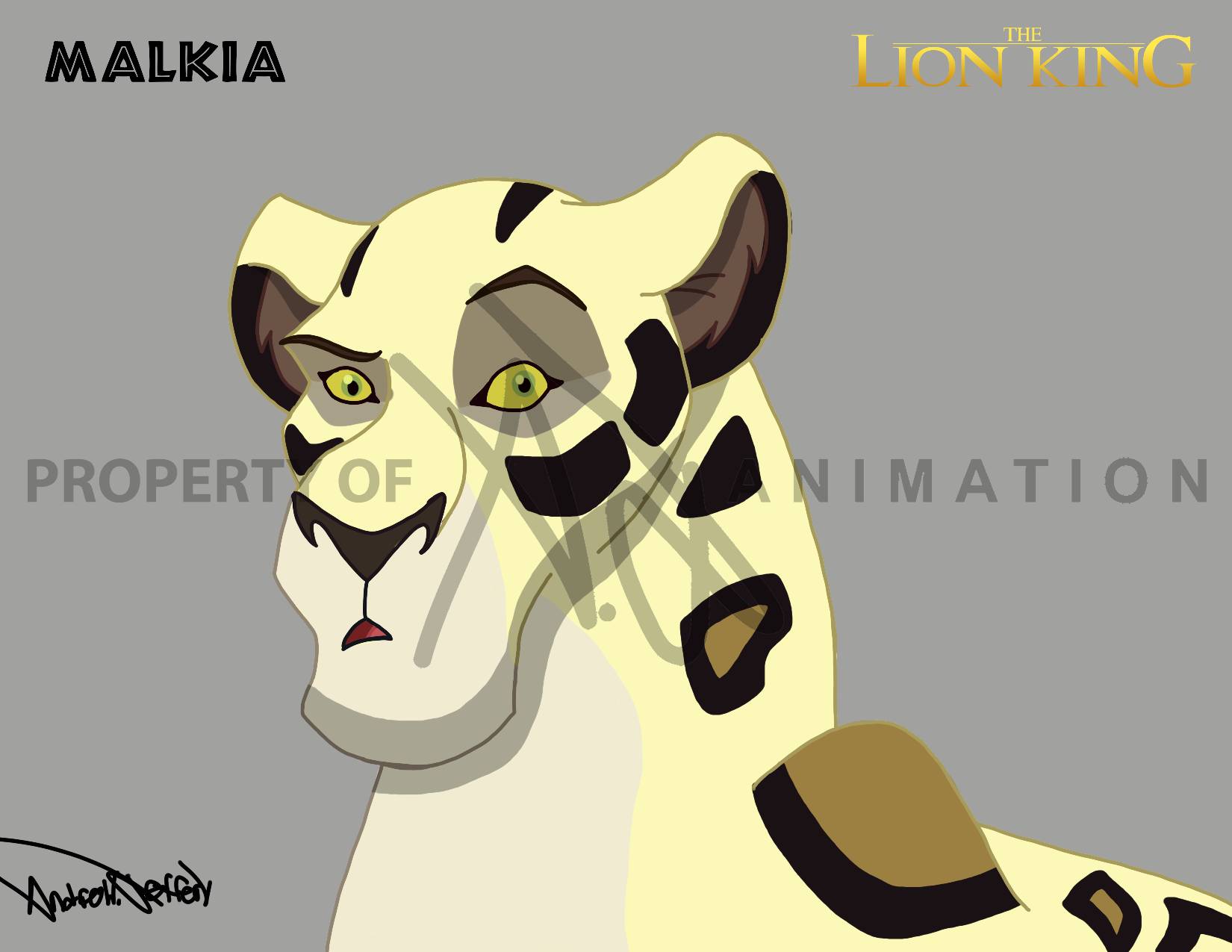 Malkie Malkia (Lion King) by AndrewShilohJeffery on DeviantArt