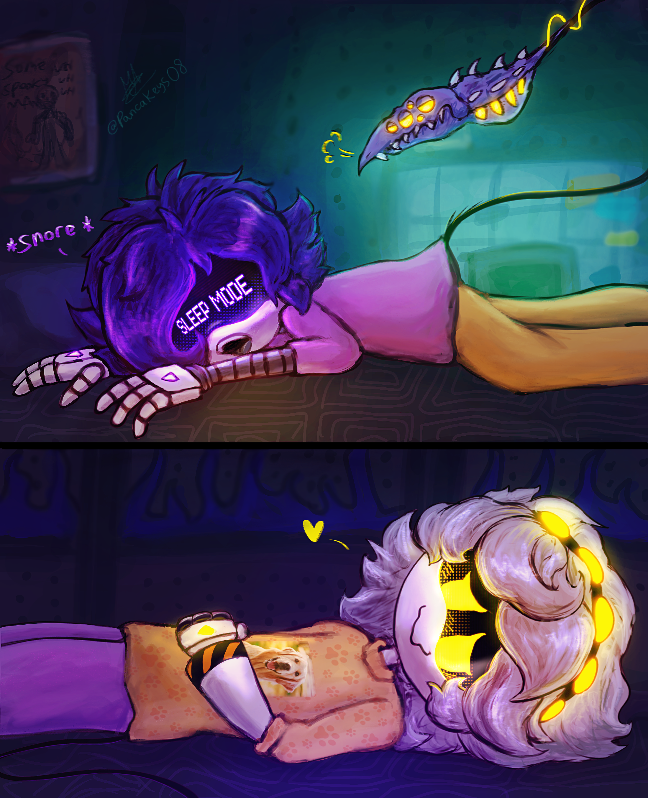 Lovingly Gazing lovingly at his girlfriend by Pancakeys27 on DeviantArt