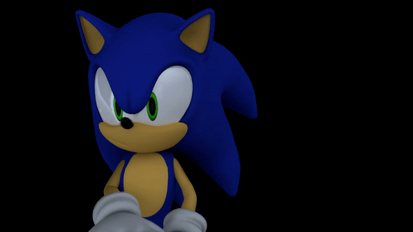 Deviantart Sonic Rig Basic Rig Test- Sonic The Hedgehog by ShadowModels on DeviantArt