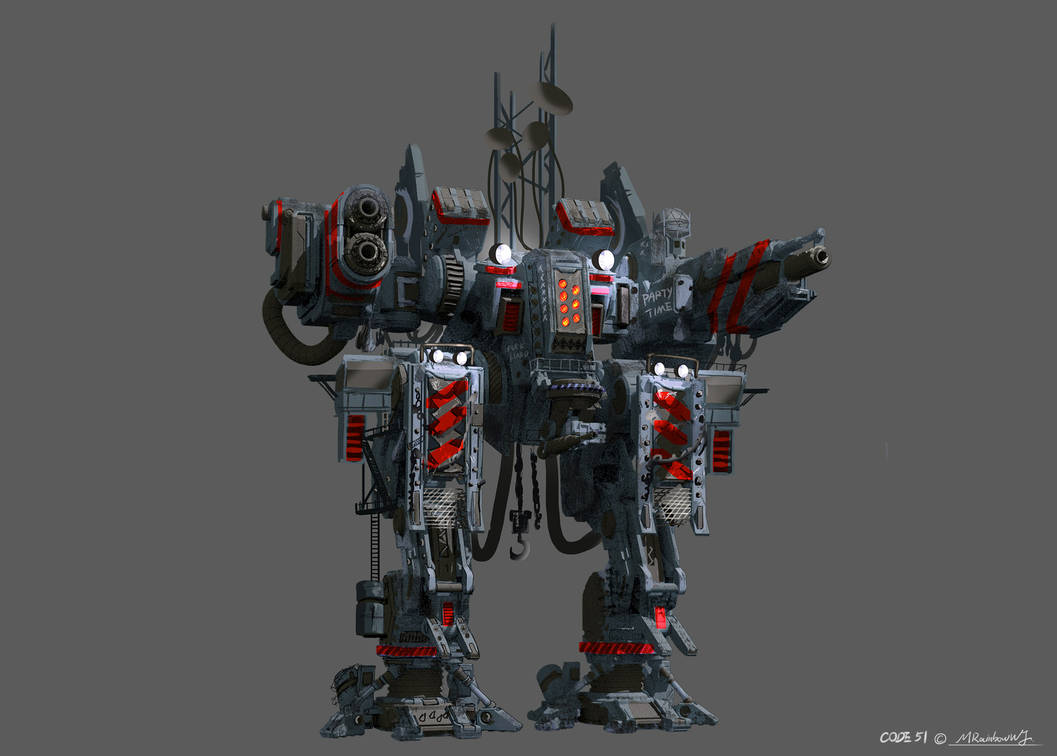 Mech Design 2 by mrainbowwj on DeviantArt