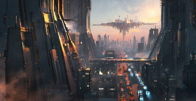 20201109 scifi city