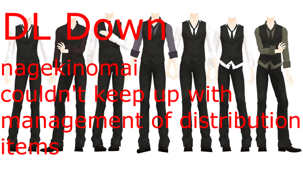 MMD DL Series More Formal Suits Down