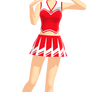 MMD Cheerleading Idol Master Outfit