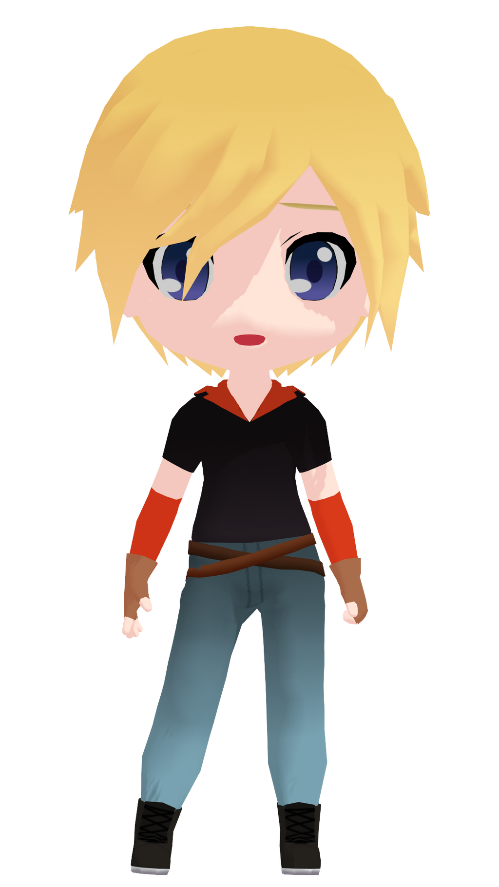 MMD Rummy Jaune WIP by CelestCSilvari on DeviantArt