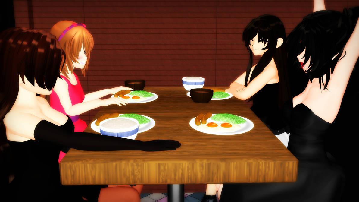 Mmd Morning Routine MMD Nothing Beats Going Out for Breakfast by CelestCSilvari on DeviantArt