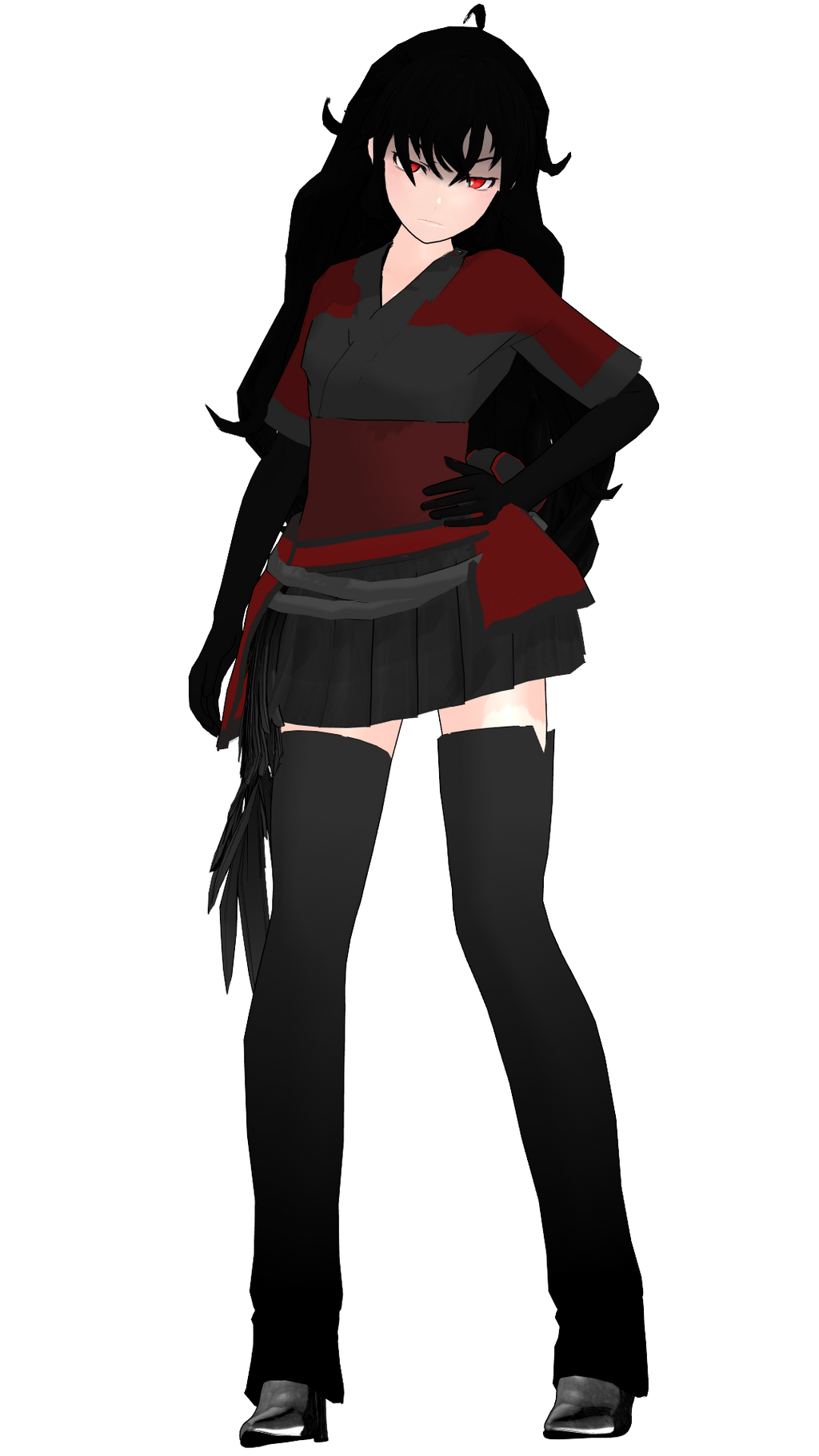 MMD RWBY Raven WIP 3 by CelestCSilvari on DeviantArt