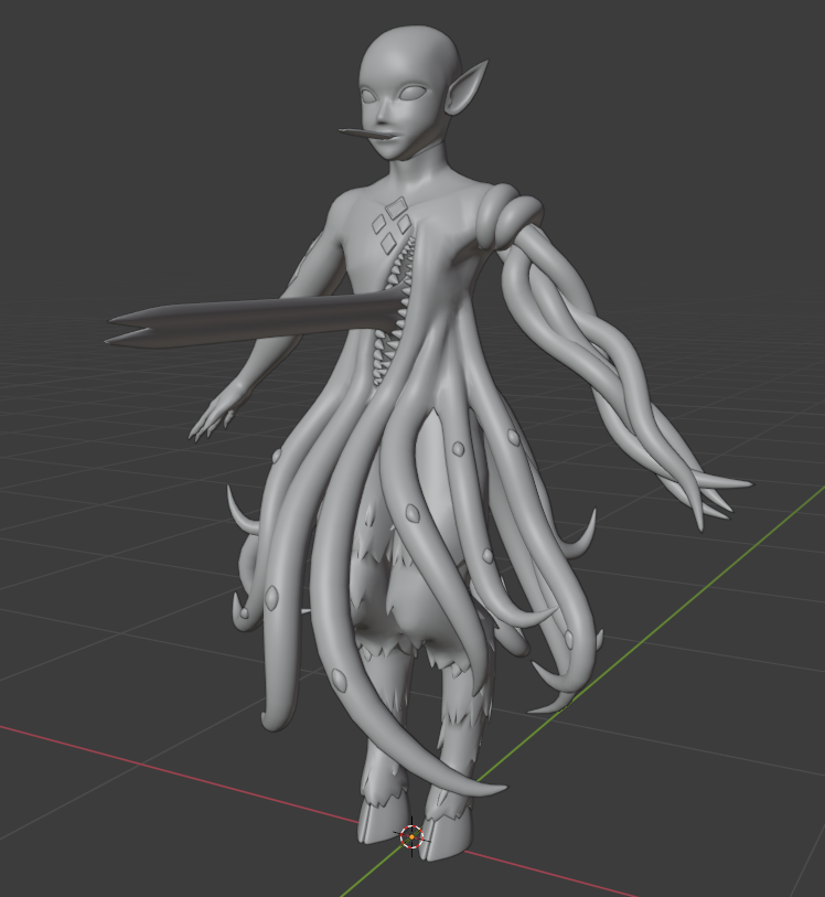 Eldritch horror WIP 4 by CelestCSilvari on DeviantArt