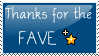 Thanks for the Fave 3::Stamp:: by Zayix
