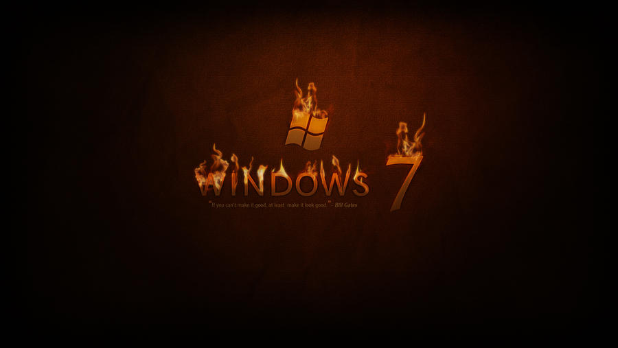 Windows 7 Tribute Wallpaper