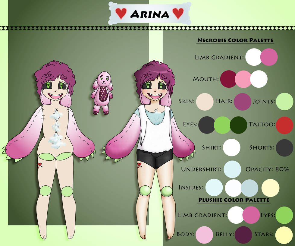 MYO Necrobie Ref - Arina