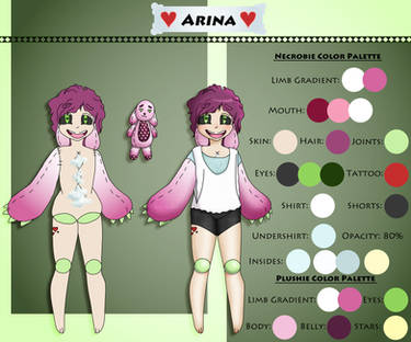 MYO Necrobie Ref - Arina