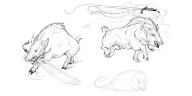 Boar Doodles