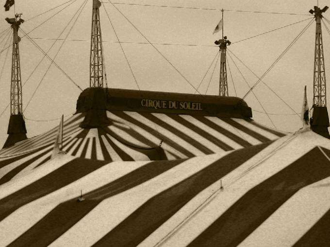 Cirque Du Soleil Sepia