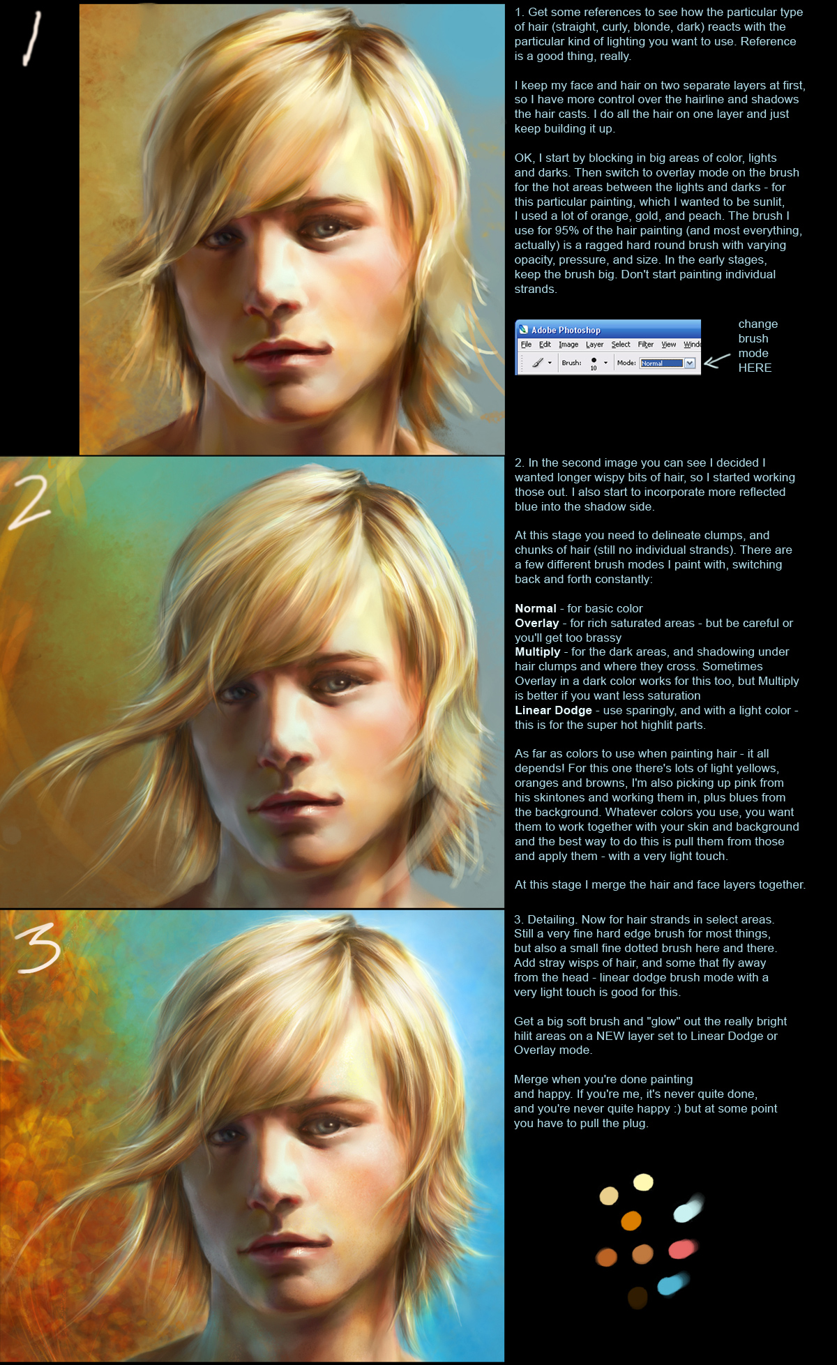 PS - quick hair tutorial