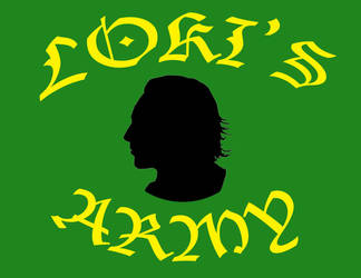 Loki's Army Flag