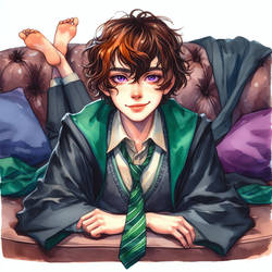 (AI) Hogwarts #HOUSECUP - Slytherin - Merula