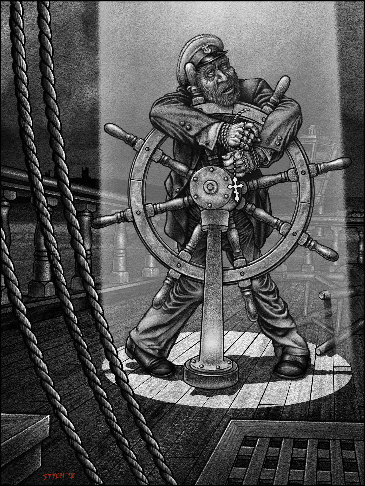 Captain of the Demeter by JozettaStych on DeviantArt