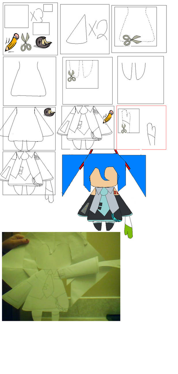Vocaloid Origami Star Paper by missy-tannenbaum on DeviantArt
