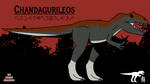 Dinosaurs of Ainrann: Chandagurileos by PaleoBeastEnt