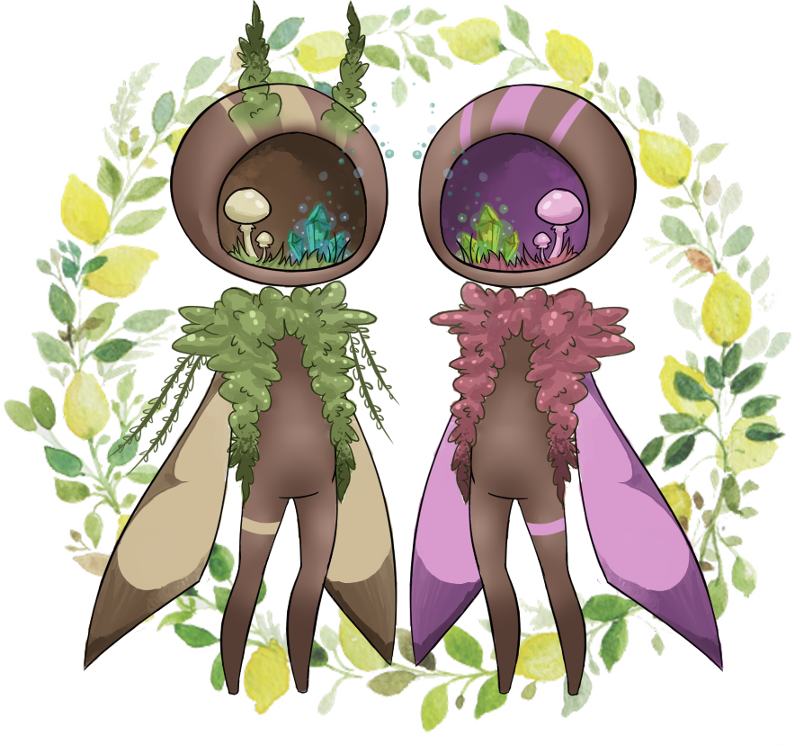 [CLOSED] Forest Moth Sprite Adoptable