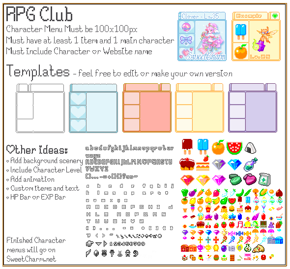 RPG Club Guidelines