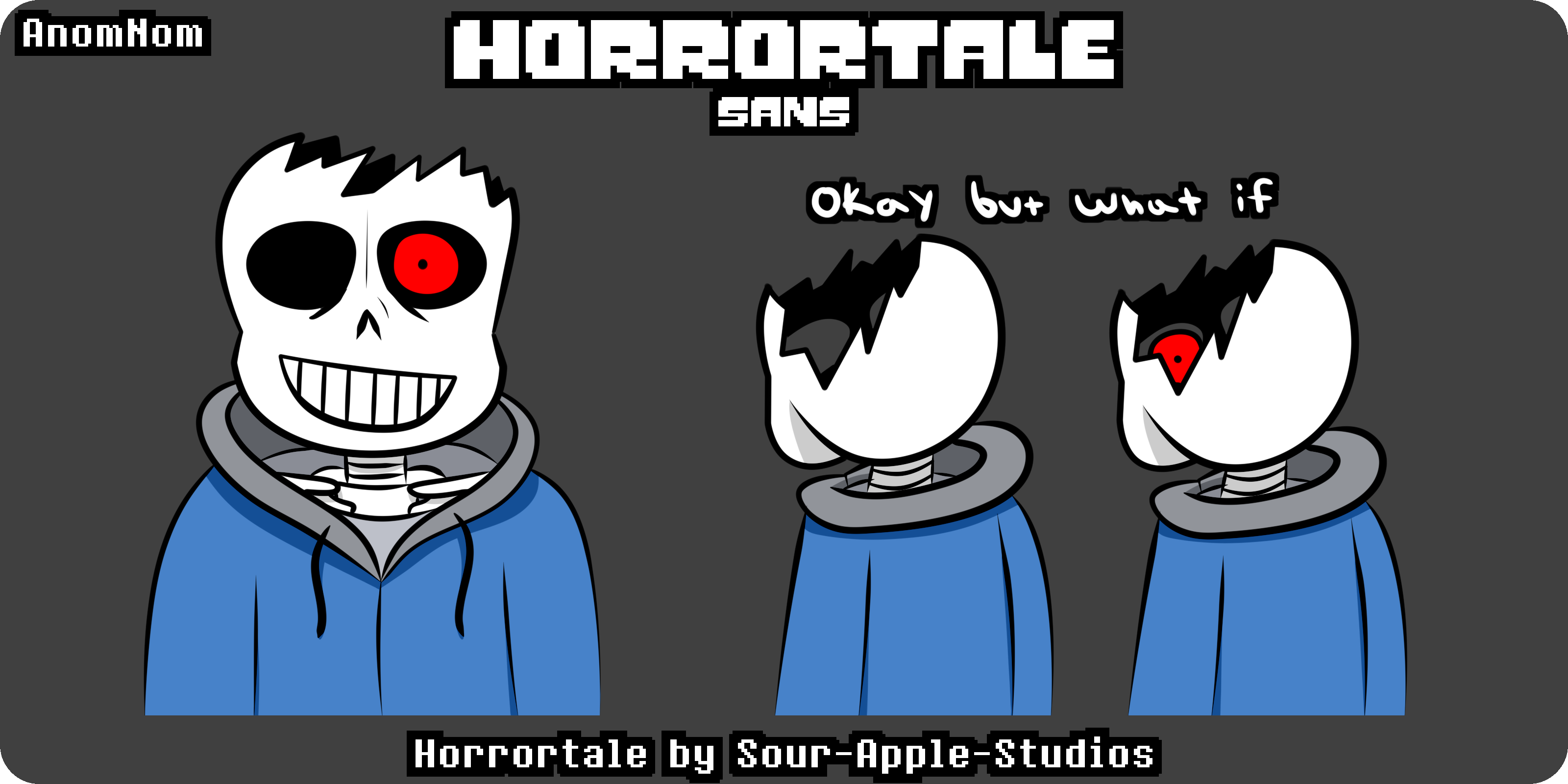 Horrortale Sans, Undertale AU Sans Description