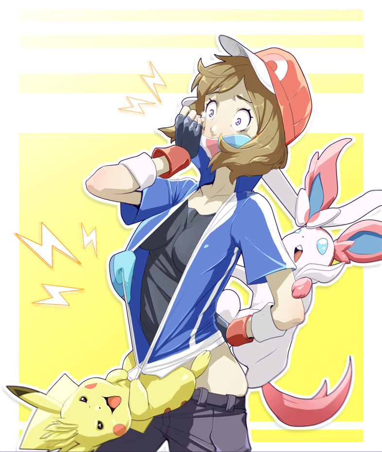 Serena x Metalhead Pikachu Pokemon X Y