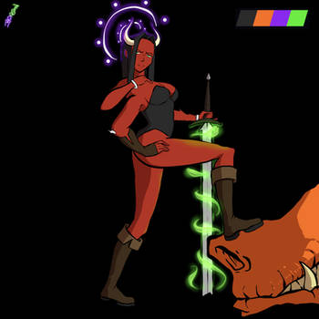 The Dragon Huntress