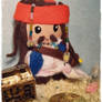 Tiny Jack Sparrow Plushie Close up