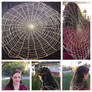 Halloween/Spider Web Veil