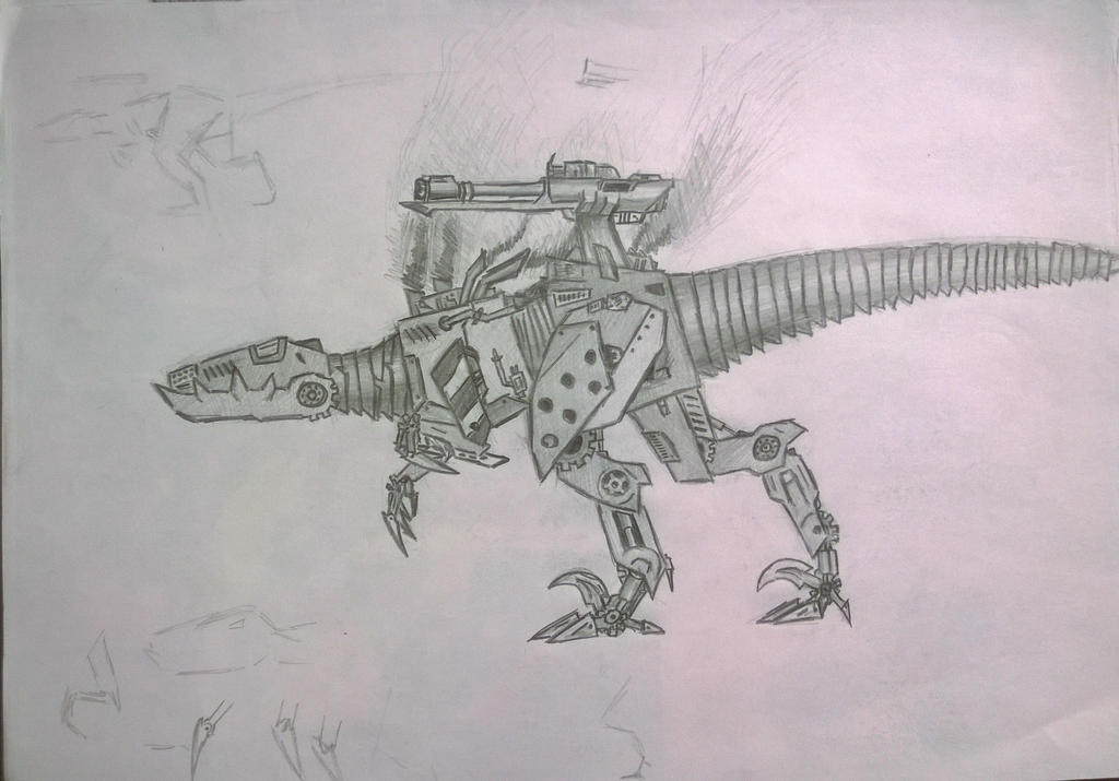 Steampunk Raptor by SteeltoedArt on DeviantArt
