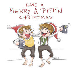 Merry and Pippin Xmas