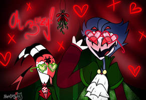 Merry Sinsmas!- Blitzo and stolas