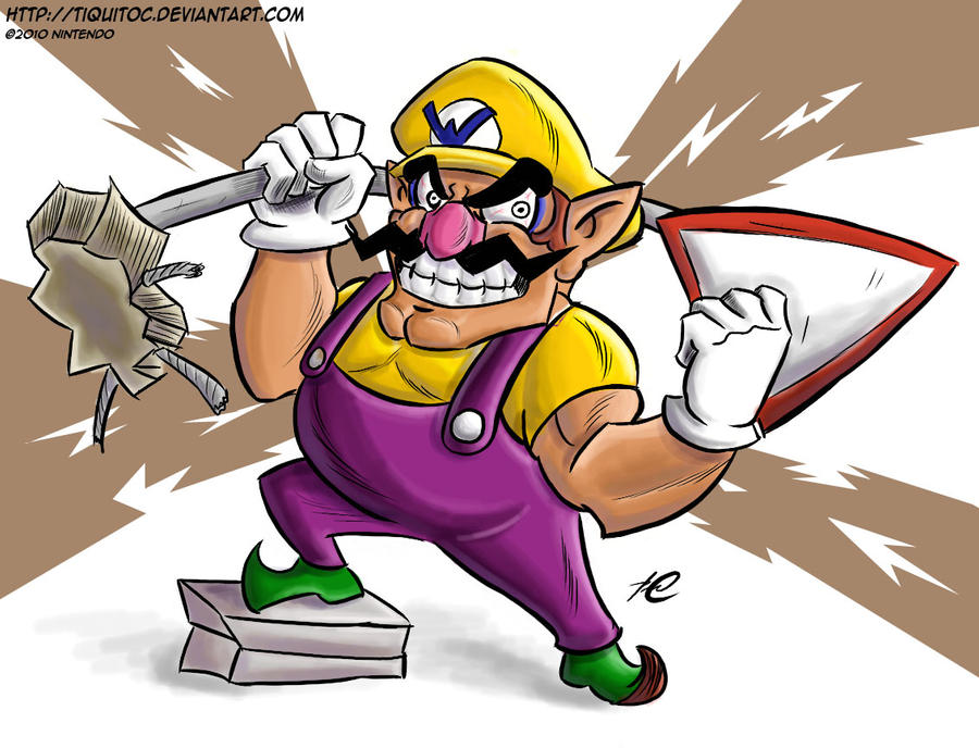 Wario wants whack