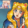 Sailor Moon Redraw Challenge