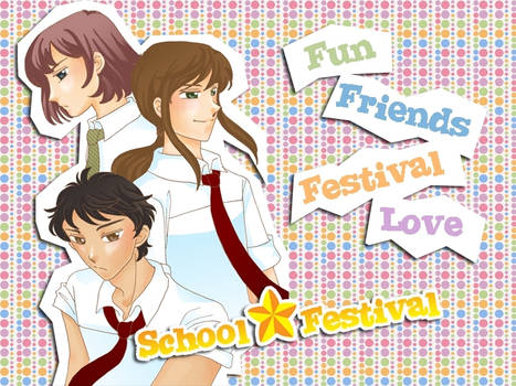 School festival, dating sim otome game