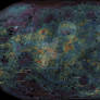 The Planet Mercury - Elevation Map