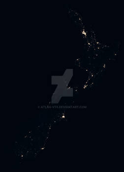 New Zealand At Night