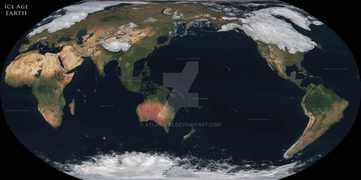 Ice Age Earth by atlas-v7x on DeviantArt